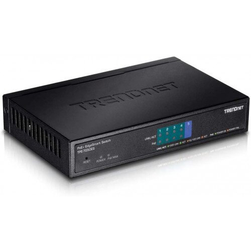 TRENDnet 5-Port Gigabit EdgeSmart PoE+ Switch