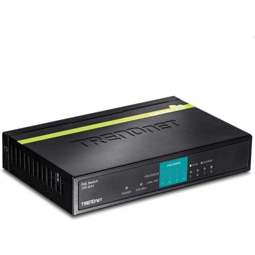 TRENDNEt 8-Port 10/100Mbps PoE Switch