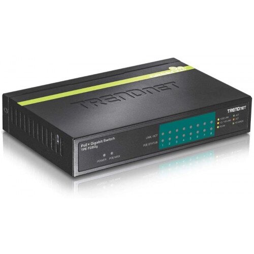 TRENDnet 8-Port Gigabit PoE+ Switch