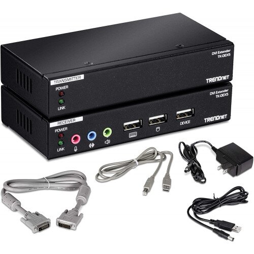 TRENDnet DVI KVM Extension Kit with Audio Support