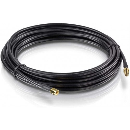 TRENDnet Low Loss RP-SMA Male to RP-SMA Female Antenna Cable - 19.6 ft