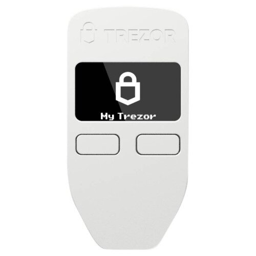 TREZOR Model One Hardware Wallet - White