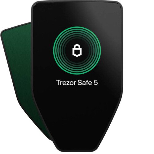 TREZOR Safe 5 Crypto Hardware Wallet - Universal - Green Beryl