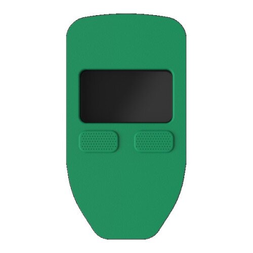 TREZOR Silicone Case Cover For Model One - Traffic Green