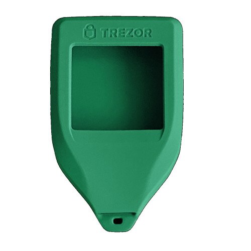 TREZOR Glove Silicone Case Cover for Model T - Green