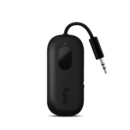 Twelve South AirFly Transmitter for Wireless Headphones - Pro - Black