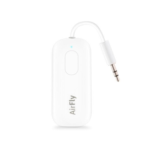 Twelve South AirFly Transmitter for Wireless Headphones - Pro - White