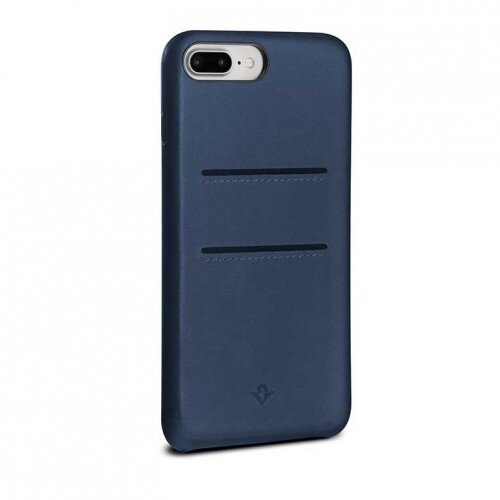 Twelve South RelaxedLeather for iPhone - iPhone 8 Plus / 7 Plus With Pockets - Indigo