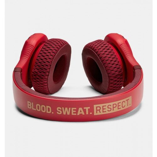 UA Sport Wireless Train Project Rock Edition Headphones - Red