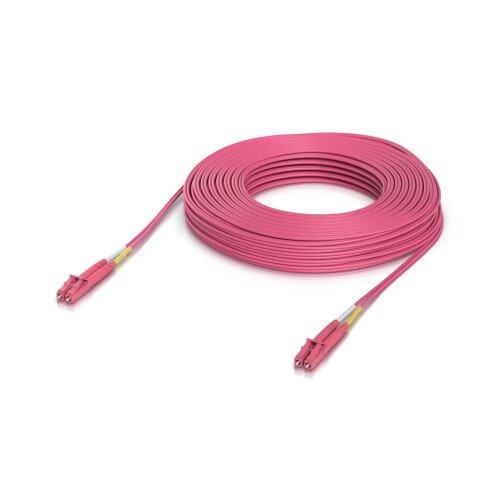 Ubiquiti OM4 Duplex LC UPC Fiber Patch Cable - 30 M