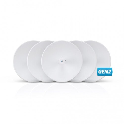 Ubiquiti PowerBeam 5AC Gen2 High Performance airMAX ac Bridge - 5-Pack