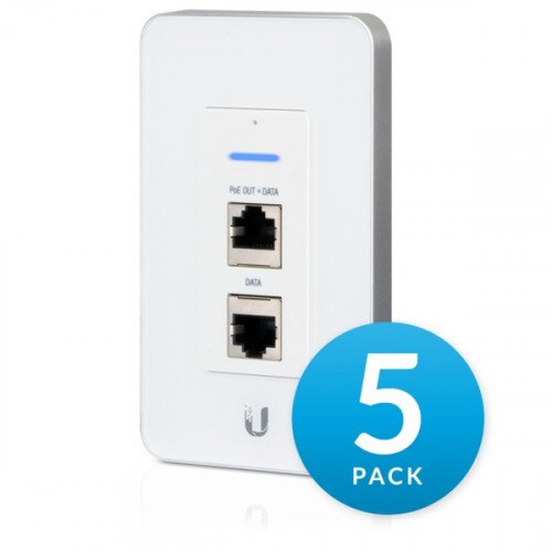 Ubiquiti UniFi AP In-Wall Wi-Fi Access Point - 5-Pack