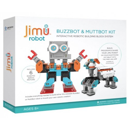 UBTECH Jimu Robot BuzzBot & MuttBot Kit