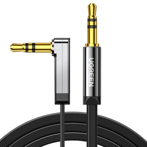 Ugreen 3.5mm Right Angle Aux Cable - 1.5FT