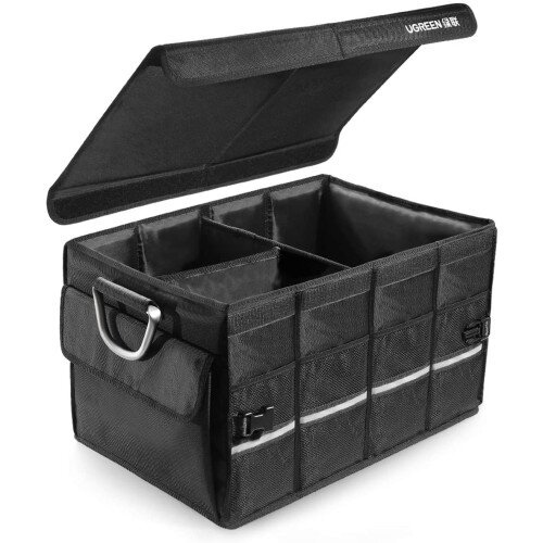Ugreen 55L Waterproof & Foldable Storage Tidy Box Car Trunk Organiser Bag