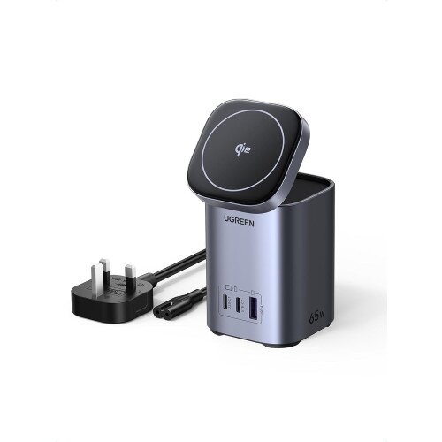 Ugreen 65W 4-Port Power Station with Qi2 Wireless Charging