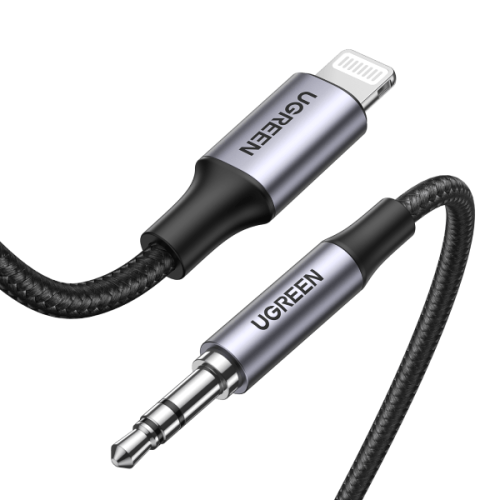 Ugreen Lightning to 3.5mm Male Aux Cable - 6FT