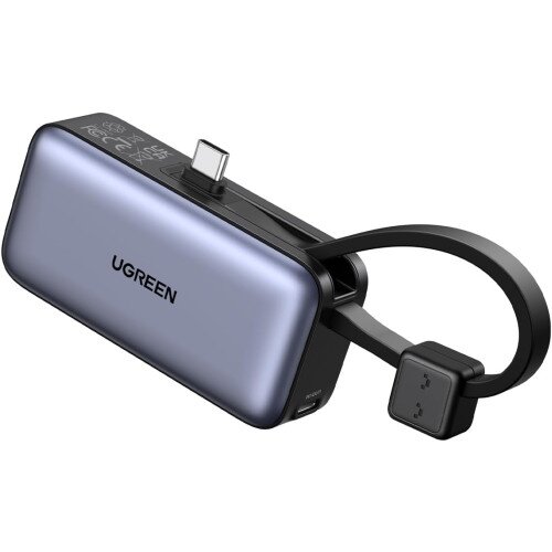 Ugreen Mini Power Bank 5000mAh 22.5W with Built-in Cable