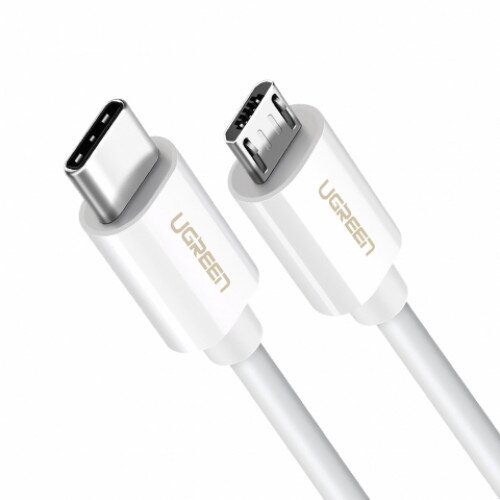 Ugreen Type C to Micro USB B Charging and Syncing Cable - White