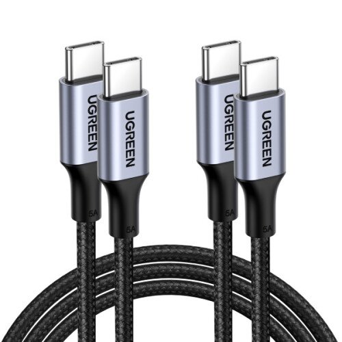 Ugreen USB C to USB C 100W Fast Cable 2 Pack - 10FT
