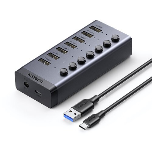 Ugreen USB Hub Station 7 USB 3.0 Ports For Extensions
