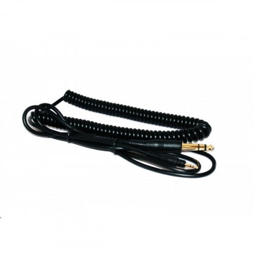 Ultrasone 1.5 up to 3 m cable (coiled), black with Bayonet-Lock