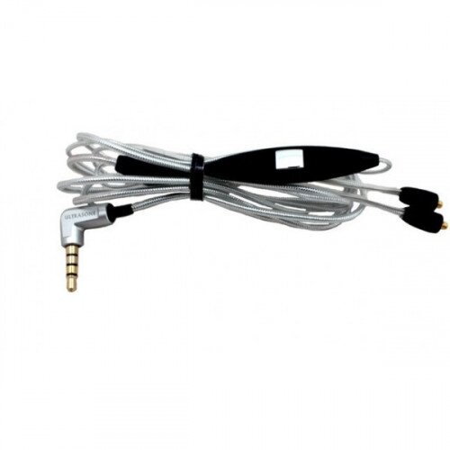 Ultrasone IQ cable (straight), silver, 1,2 m with mic and remote