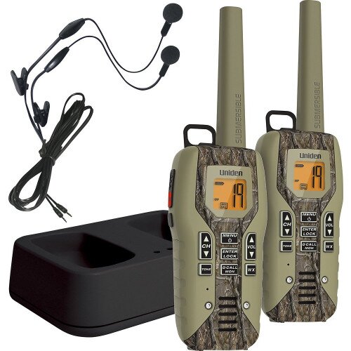 Uniden Camo Two-Way Radio w/Charger & Headset