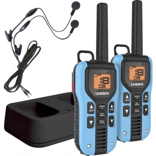 Uniden Two-Way Radio with Charger and Headsets