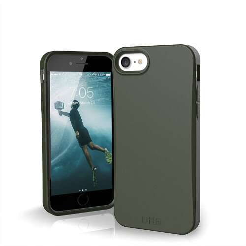 Urban Armor Gear Biodegradable Outback Series for iPhone SE Case (2020) - Olive