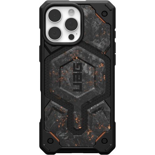 Urban Armor Gear Forged Carbon with Copper Limited Edition Monarch Pro Case for iPhone 16 Pro Max