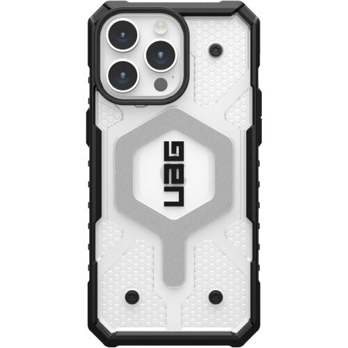 Urban Armor Gear Pathfinder Clear Case for iPhone 15 Pro Max - Ice