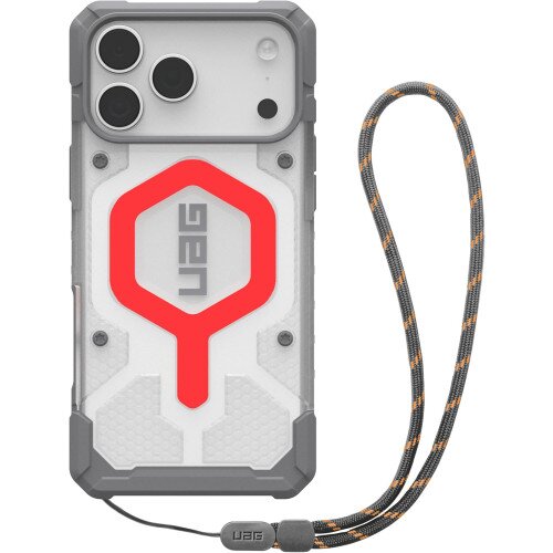 Urban Armor Gear Pathfinder Clear Case + Lanyard for iPhone 17 Pro Max
