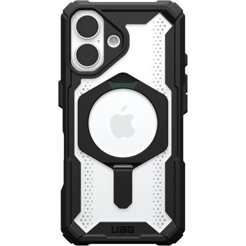 Urban Armor Gear Plasma XTE Case with Magsafe for iPhone 16 - Black/Clear