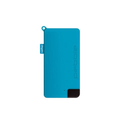 Veho Muvi Pebble Pokket 1000mah Micro Size Keyring Power Bank - Blue