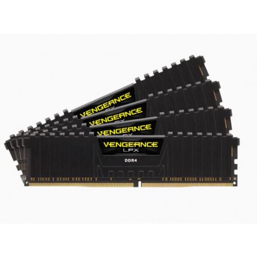 Corsair VENGEANCE LPX 32GB (4 x 8GB) DDR4 DRAM 3600MHz C16 Memory Kit - Black