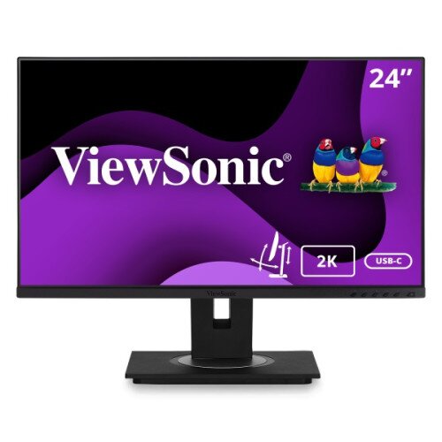 ViewSonic VG2455-2K - 24" 1440p Ergonomic 40-Degree Tilt IPS Monitor