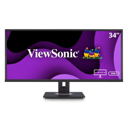 ViewSonic VG3456 - 34" 1440p Ergonomic 21:9 Docking Monitor