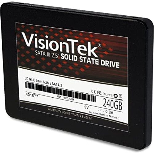 VisionTek 3D MLC 7mm 2.5" SSD (SATA) - 240GB