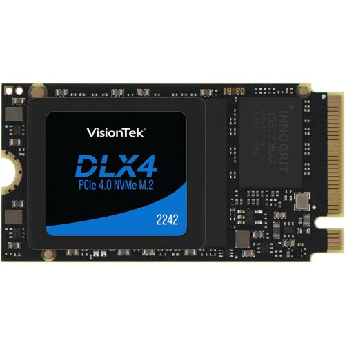 VisionTek DLX4 2242 M.2 PCIe 4.0 x4 SSD (NVMe) - 512GB