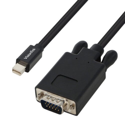 VisionTek Mini DisplayPort to VGA 2 Meter Active Cable (M/M)