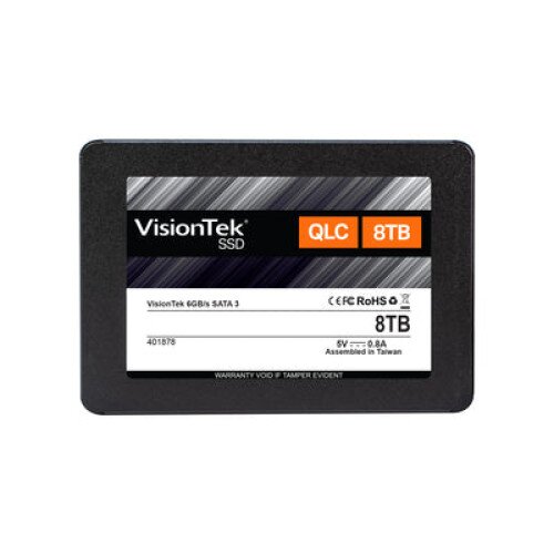 VisionTek QLC 7mm 2.5” SSD (SATA) - Enterprise - 8TB
