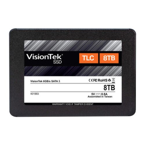 VisionTek TLC 7mm 2.5” SSD (SATA) - Enterprise - 8TB