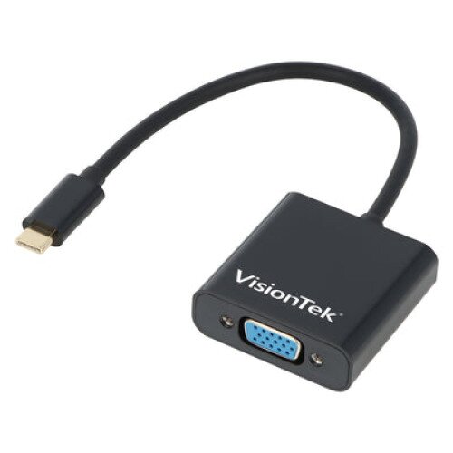 VisionTek USB 3.1 Type C to VGA Adapter (M/F)
