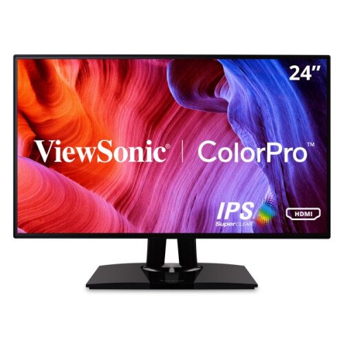 ViewSonic VP2468 - 24" ColorPro 1080p IPS Monitor with sRGB and Daisy Chain