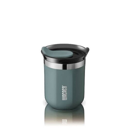 Wacaco Octaroma Vacuum Insulated Mug - Classico - 6 fl oz - 180 ml - Cadet Blue