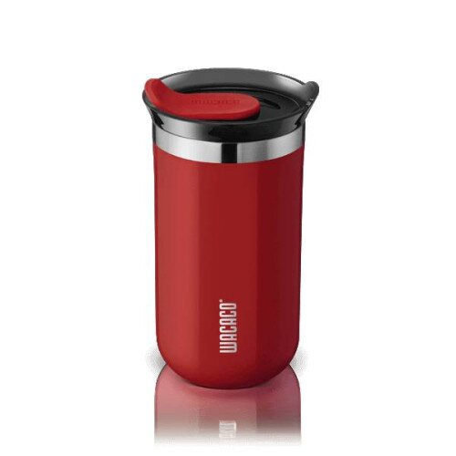 Wacaco Octaroma Vacuum Insulated Mug - Lungo - 10 fl oz - 300 ml - Carmine Red