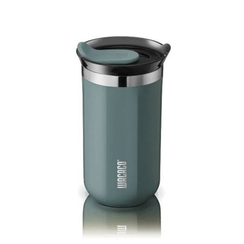Wacaco Octaroma Vacuum Insulated Mug - Lungo - 10 fl oz - 300 ml - Cadet Blue