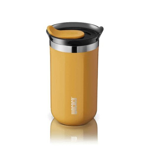 Wacaco Octaroma Vacuum Insulated Mug - Lungo - 10 fl oz - 300 ml - Amber Yellow