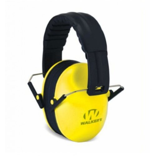 Walkers Game Ear Baby & Kid’s Folding Muffs - Highlighter Yellow